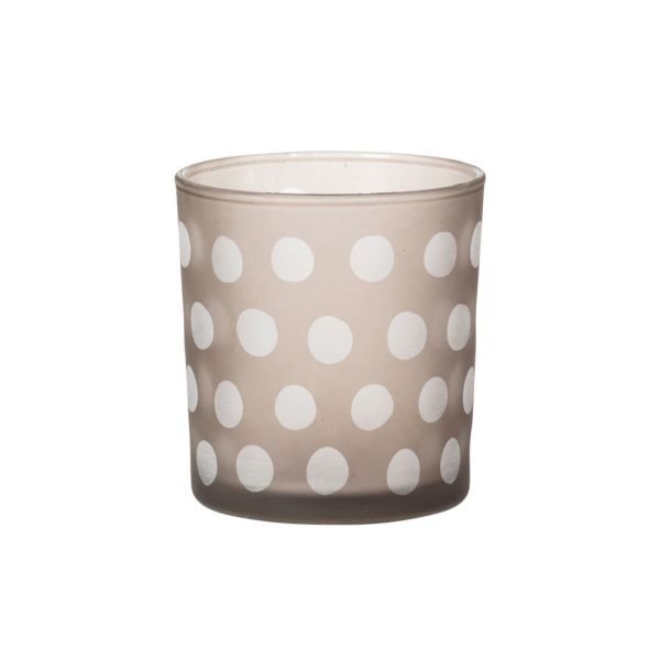 Broste Copenhagen Dots Kynttilälyhty Fawn 8 Cm