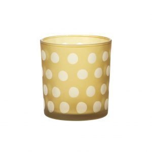 Broste Copenhagen Dots Kynttilälyhty Tawny Olive 8 Cm