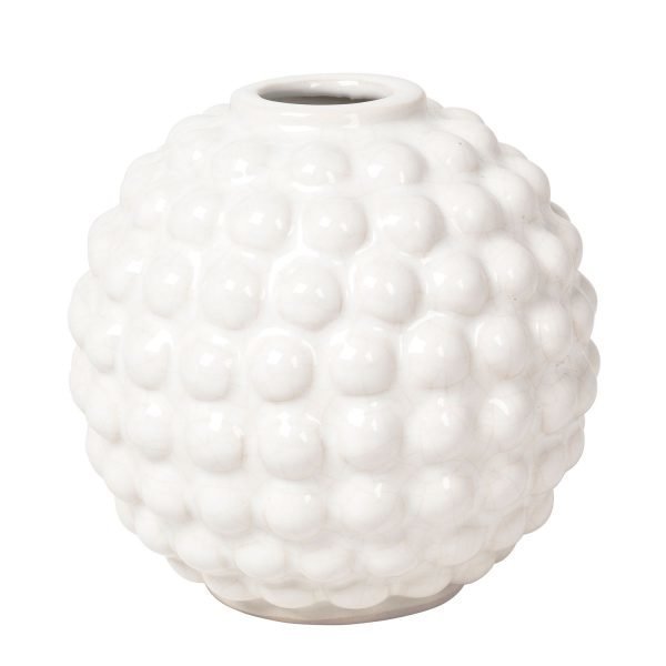 Broste Copenhagen Dotty Maljakko Pyöreä Ivory