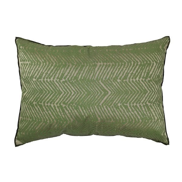 Broste Copenhagen Herringbone Tyynynpäällinen Pesto 40x60 Cm