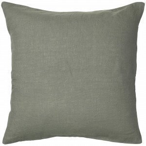 Broste Copenhagen Linen Koristetyynynpäällinen Pellavaa Khaki 50x50 Cm