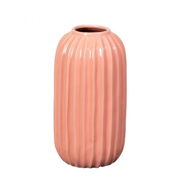 Broste Copenhagen Lines Maljakko Coral Haze 20 Cm