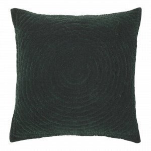 Broste Copenhagen Quilt Ring Tyynynpäällinen Tummanvihreä 60x60 Cm
