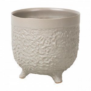 Broste Copenhagen Raw L Pot Ruukku Beige 14.5x14.5 Cm