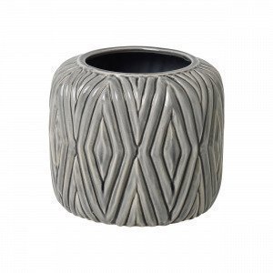 Broste Copenhagen Rhombe Pot Ruukku Beige 16x16 Cm