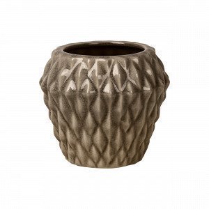 Broste Copenhagen Rhomby S Pot Ruukku Ruskea 14.5x14.5 Cm