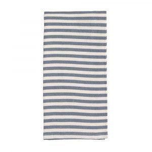 Broste Copenhagen Stripe Keittiöpyyhe Moonlight Blue 50x70 Cm 2 Kpl