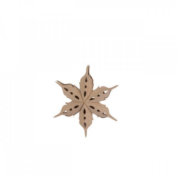 Broste Copenhagen Vener Decoration Star Koristetähti Beige 20x20 Cm