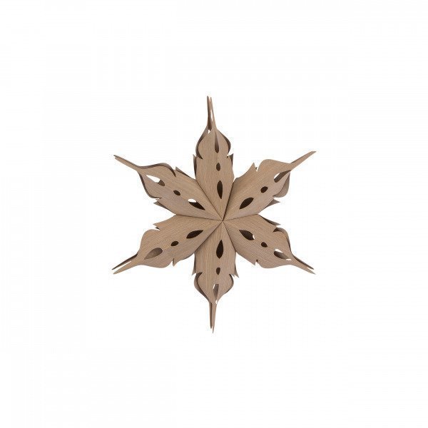 Broste Copenhagen Vener Decoration Star Koristetähti Beige 30x30 Cm