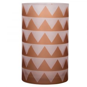 Broste Copenhagen Zig Zag Kynttilälyhty Kupari 20 Cm