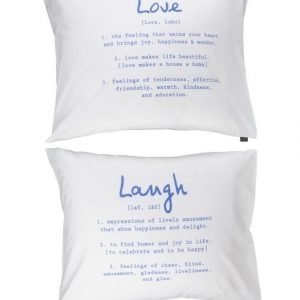 Casa Stockmann Love & Laugh Tyynyliinasetti 50 X 60 cm