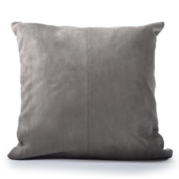 Ceannis Fake Suede Tyynynpäällinen Steel Grey 50x50 Cm
