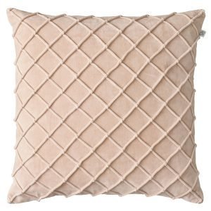 Chhatwal & Jonsson Deva Velvet Tyynynpäällinen Beige 50x50 Cm