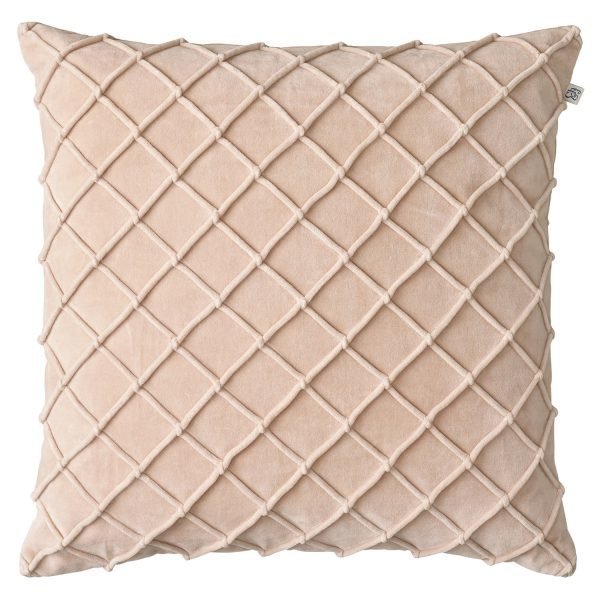 Chhatwal & Jonsson Deva Velvet Tyynynpäällinen Beige 60x60 Cm