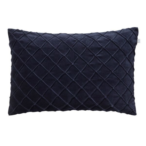 Chhatwal & Jonsson Deva Velvet Tyynynpäällinen Navy 40x60 Cm