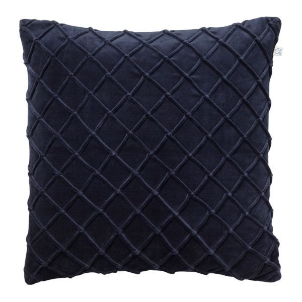 Chhatwal & Jonsson Deva Velvet Tyynynpäällinen Navy 60x60 Cm