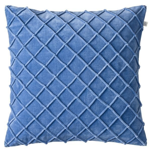 Chhatwal & Jonsson Deva Velvet Tyynynpäällinen Riviera Blue 50x50 Cm