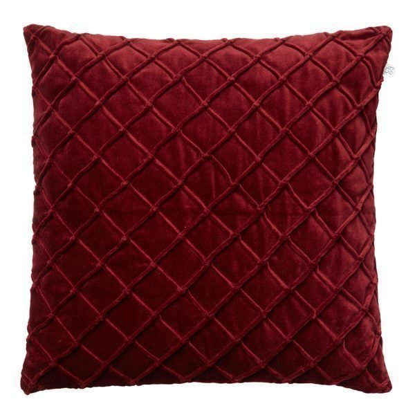 Chhatwal & Jonsson Deva Velvet Tyynynpäällinen Ruby 50x50 Cm