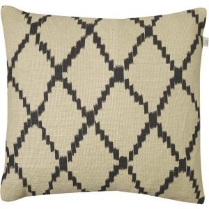 Chhatwal & Jonsson Ikat Kerela Tyynynpäällinen M Beige / Musta