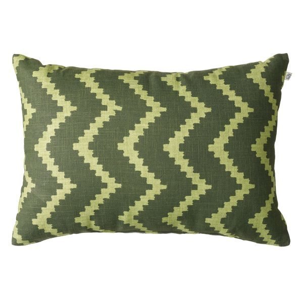 Chhatwal & Jonsson Ikat Sema Tyyny Green / Cactus Green 40x60 Cm