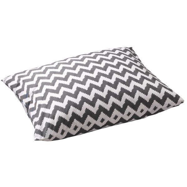 Chhatwal & Jonsson Ikat Zigzag Tyynynpäällinen Harmaa 50x60 Cm 2 Kpl