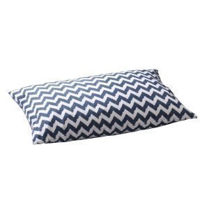 Chhatwal & Jonsson Ikat Zigzag Tyynynpäällinen Sininen 50x90 Cm 2 Kpl