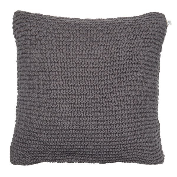 Chhatwal & Jonsson Knitted Agni Tyynynpäällinen M Harmaa