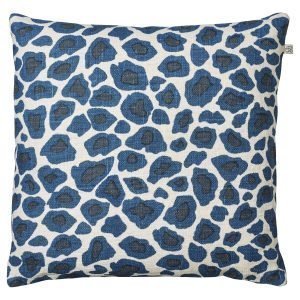 Chhatwal & Jonsson Leopard Tyynynpäällinen Ruskea / Sininen