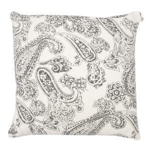 Chhatwal & Jonsson Old Paisley Tyynynpäällinen Valkoinen / Harmaa 50x50 Cm