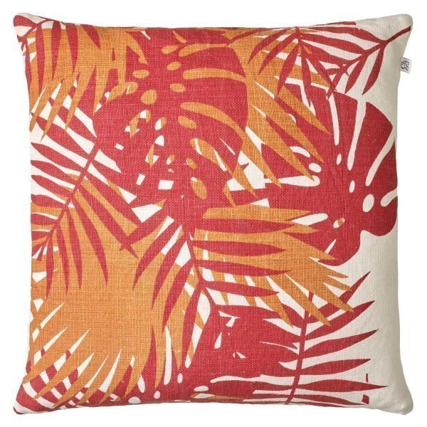 Chhatwal & Jonsson Palm Tyynynpäällinen Red / Jaffa Orange 50x50 Cm