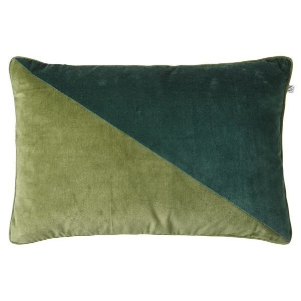 Chhatwal & Jonsson Pari Velvet Tyynynpäällinen Cactus / Green 40x60 Cm
