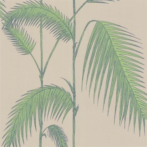 Cole & Son Palm Leaves Tapetti Vaaleanpunainen