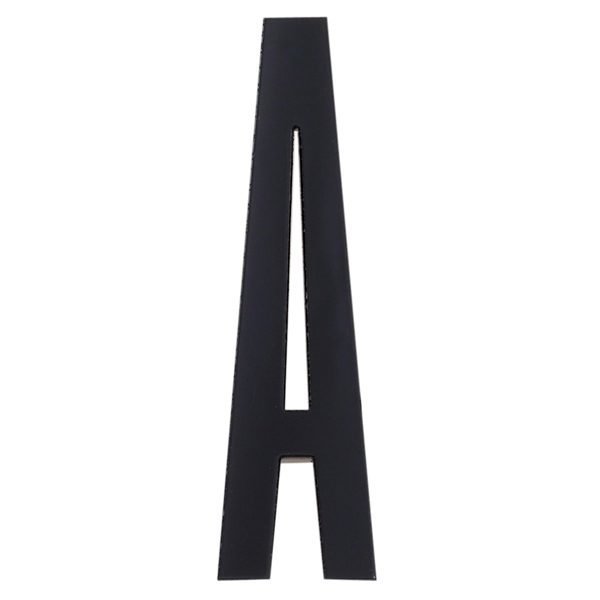 Design Letters Arne Jacobsen M Puukirjain Musta