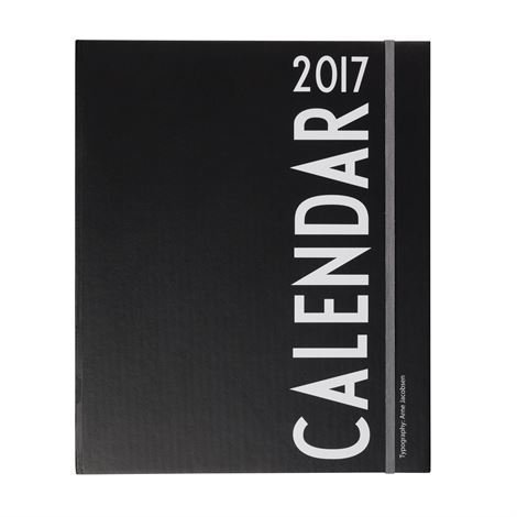 Design Letters Kalenteri 2017 A4