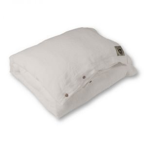 Dirty Linen Animeaux Pussilakana Very White 150x210 Cm
