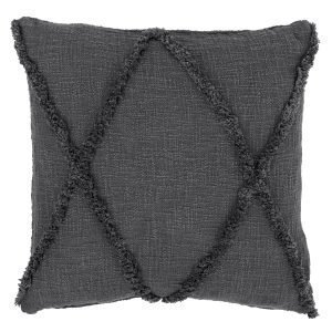 Dixie Diamond Tyynynpäällinen Anthracite 47x47 Cm