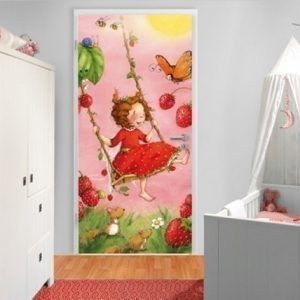 Ed Kuvatapetti Strawberry Fairy-Treeswing 100x210 Cm