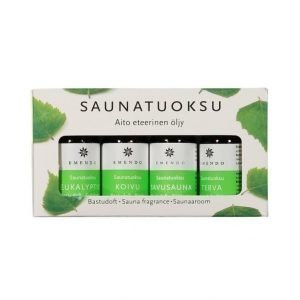 Emendo Saunatuoksu Täyttöpakkaus 4 X 10 Ml