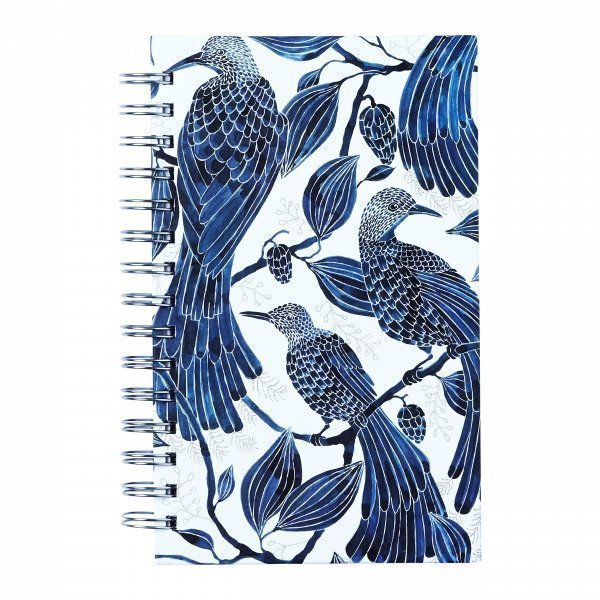 Emma Von Brömssen Paradis Notebook W Spiral Muistikirja Sininen 15x21 Cm