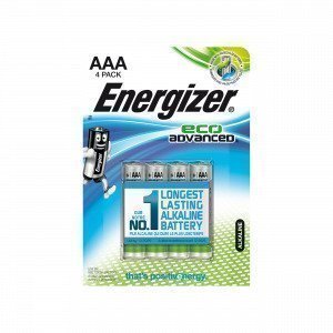 En Batteri Aaa 4-Pack Paristo Harmaa 1.1x7.95 Cm