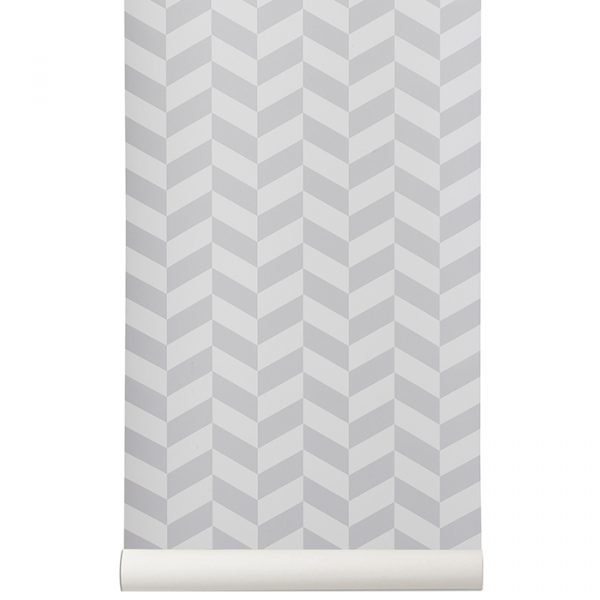 Ferm Living Angle Tapetti Harmaa