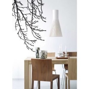 Ferm Living Branches seinätarra musta