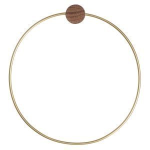 Ferm Living Brass Ripustin Circle