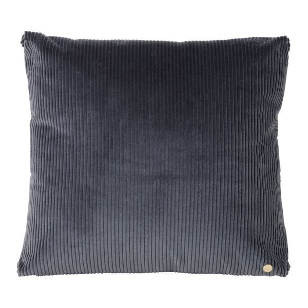 Ferm Living Corduroy Tyyny Tummanh 45x45 Cm