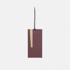 Ferm Living Gift Tags Bordeaux 6-Pakkaus