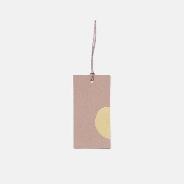 Ferm Living Gift Tags Vaaleanpunainen 6-Pakkaus