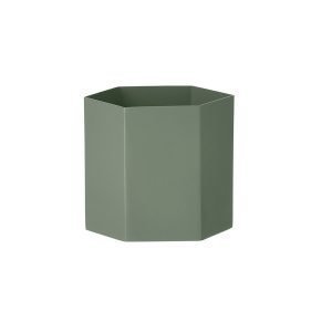 Ferm Living Hexagon Ruukku L Dusty Green