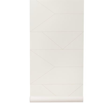 Ferm Living Lines Tapetti Off-White