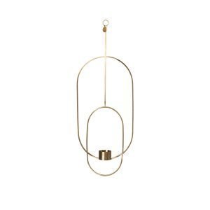 Ferm Living Oval Riippuva Tealight Holder Brass