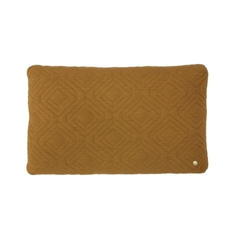 Ferm Living Quilt Tyyny 60x40 cm Curry Keltainen